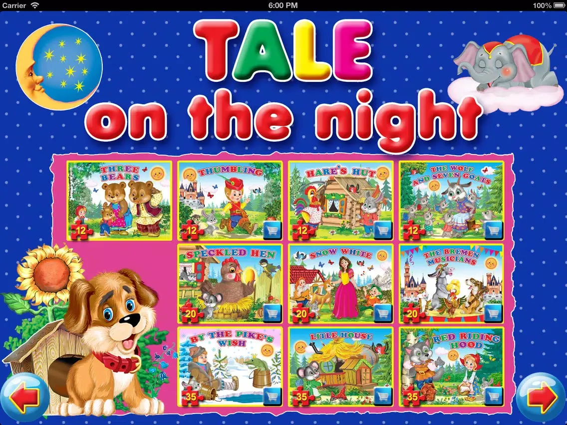 Tale on night iPad  Screenshots