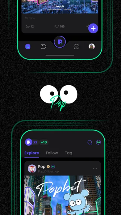 Pop Social: Web3 Create & Earn应用截图