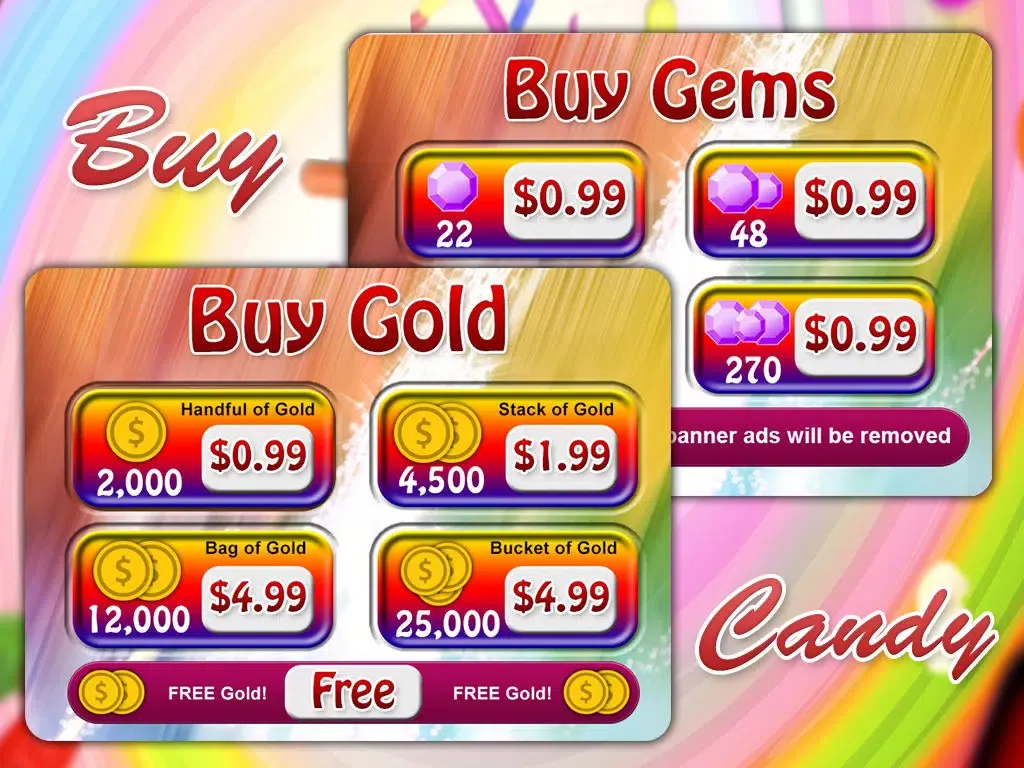 Candy Pop Up iPad 應用截圖