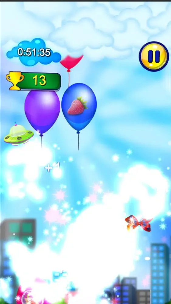 Capturas de pantalla de Balloon Sky Popping Game