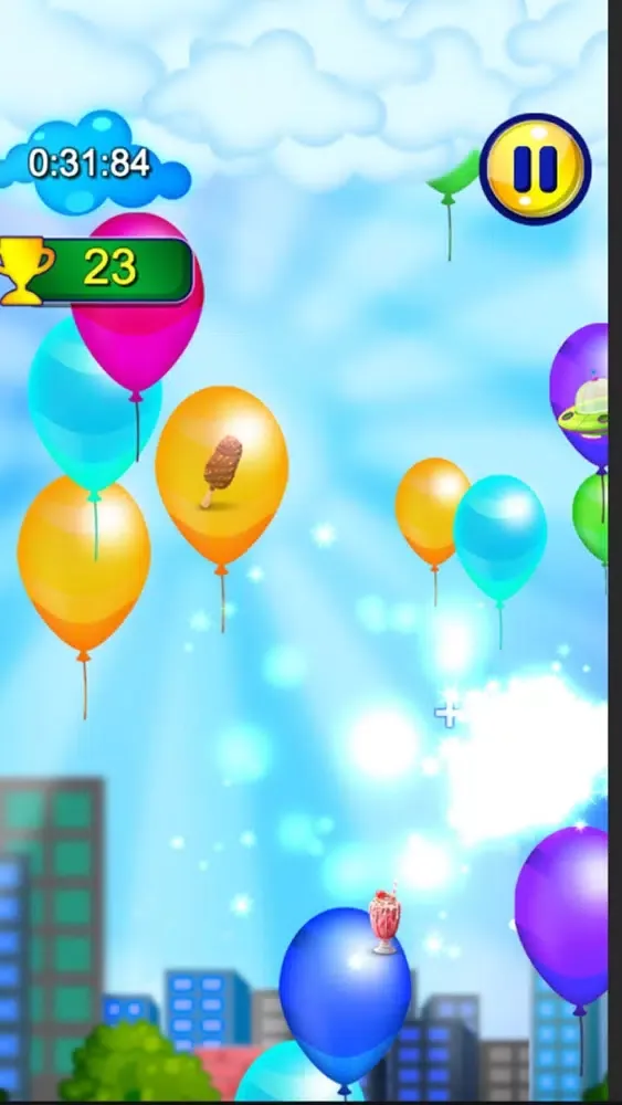 Capturas de pantalla de Balloon Sky Popping Game