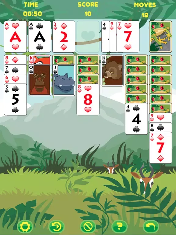 Capturas de tela do Wild Solitaire - Klondike iPad 
