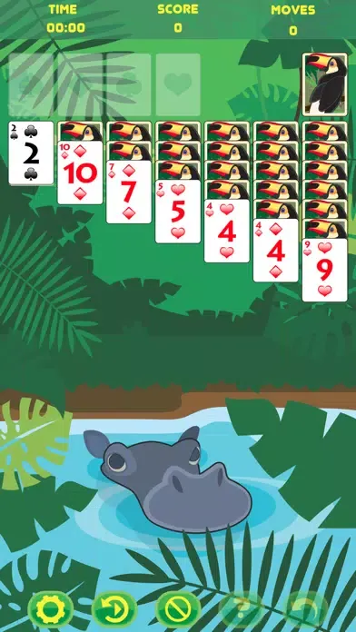 Capturas de tela do Wild Solitaire - Klondike