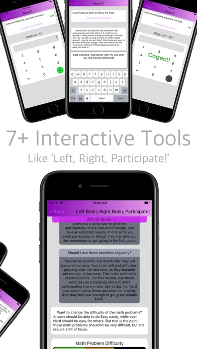 DBT Mindfulness Tools Screenshots