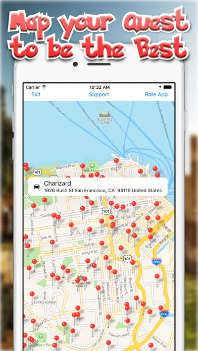 Capturas de tela do Finder for Pokémon Go