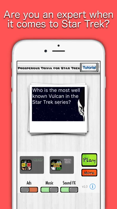 Prosperous Trivia for Star Trek FREE ™ - Riddles for Kids and Adults to Puzzle you and your Family Screenshots