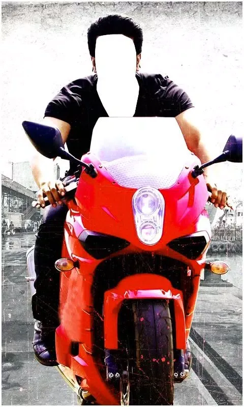 Men Bike Photo Suit Ekran Görüntüleri