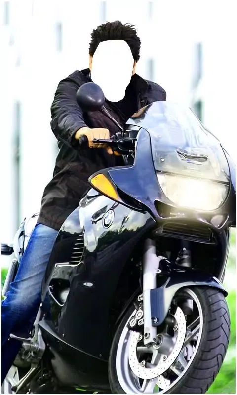 Men Bike Photo Suit Ekran Görüntüleri