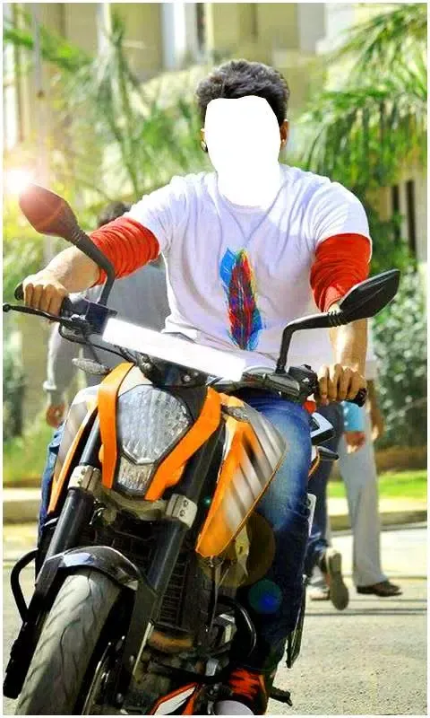 Men Bike Photo Suit Ekran Görüntüleri