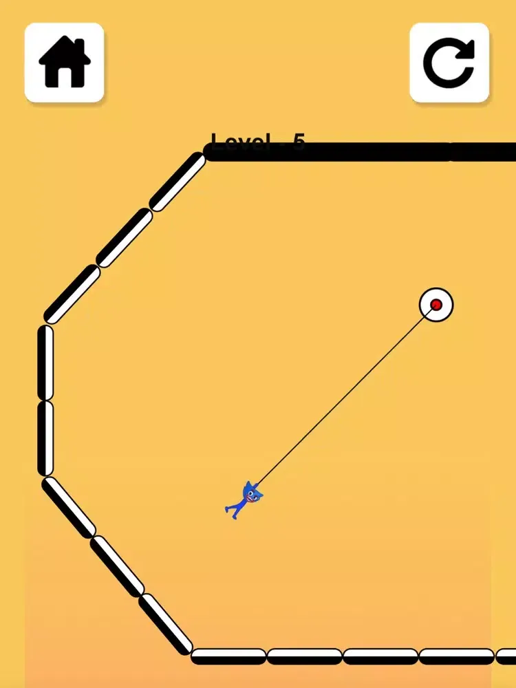 تصاویر Poppy Stickman - Rope and Hook iPad 