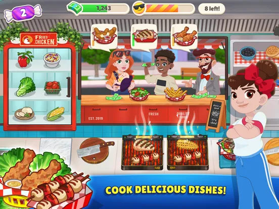Скриншоты Kitchen Scramble 2: World Cook iPad 
