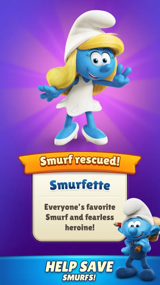 Smurfs Magic Match স্ক্রিনশট