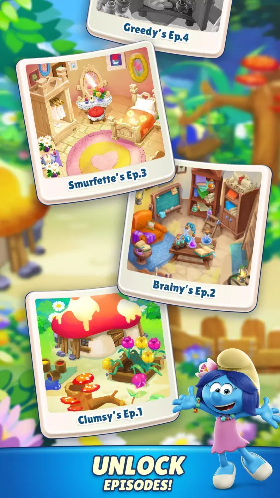 Smurfs Magic Match স্ক্রিনশট