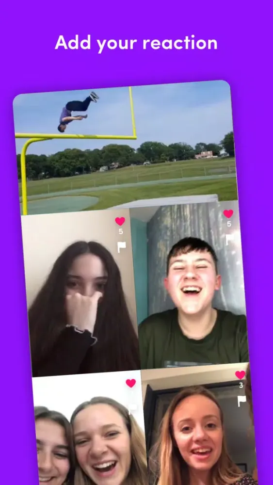 Tangkapan layar Popshow: Funny Reaction Videos