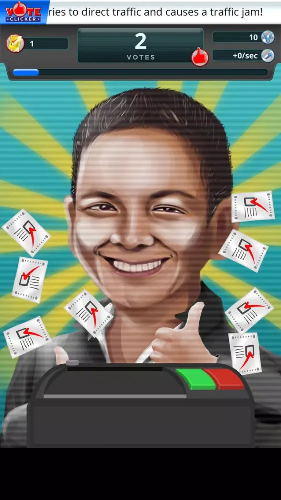 Vote Clicker: Halalan 2016 VP Edition Ekran Görüntüleri