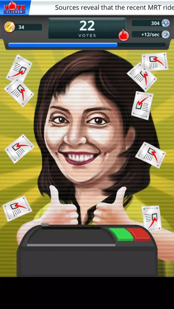 Vote Clicker: Halalan 2016 VP Edition Ekran Görüntüleri