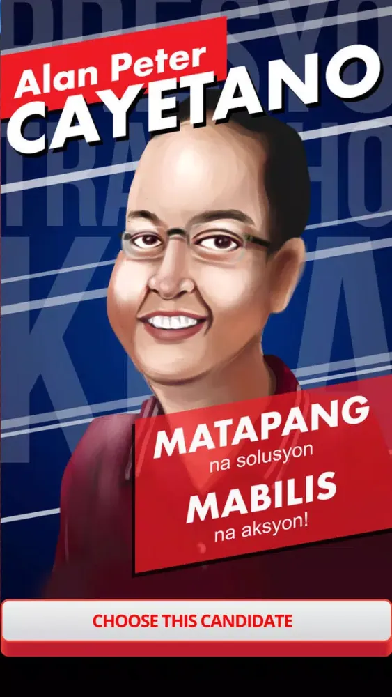 Vote Clicker: Halalan 2016 VP Edition Ekran Görüntüleri