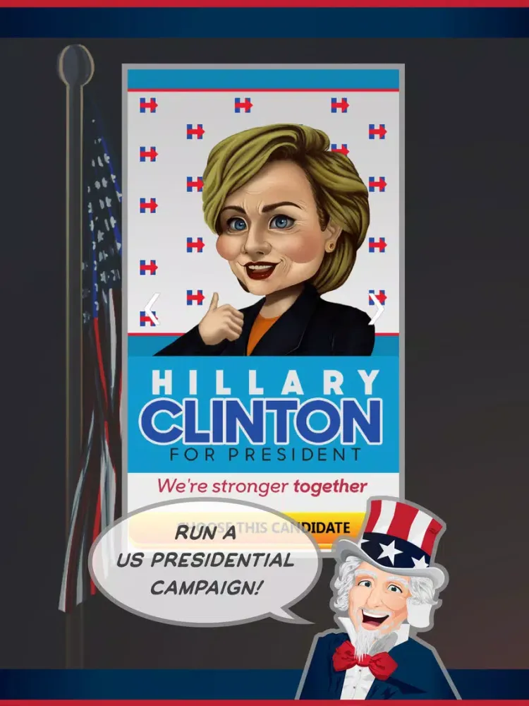 تصاویر Vote Clicker: America's Next President iPad 