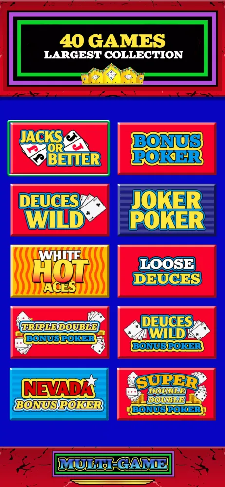 Video Poker应用截图