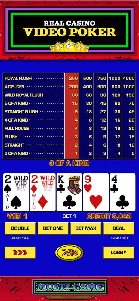 Video Poker应用截图