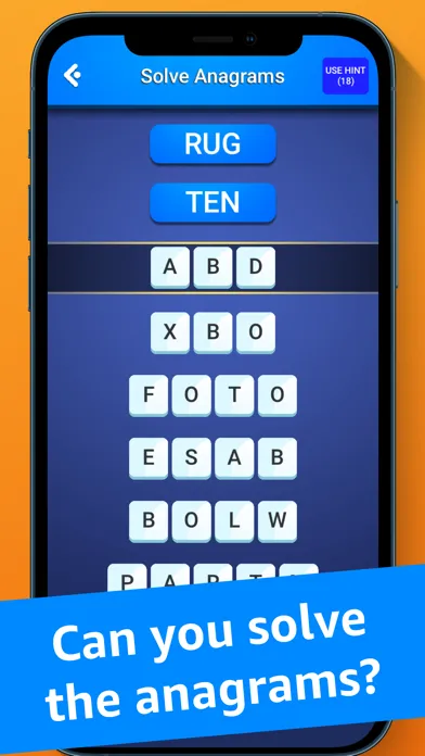 Ảnh chụp màn hình của Daily Anagram Challenge