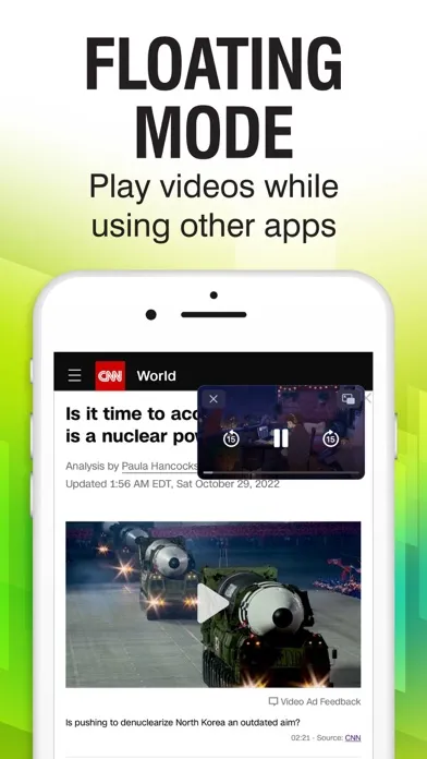 Capturas de tela do POPTube: Music & Video No Ads