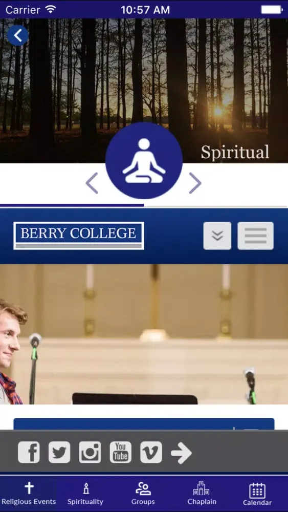 Berry College Healthy Life: Berry Strong 스크린샷