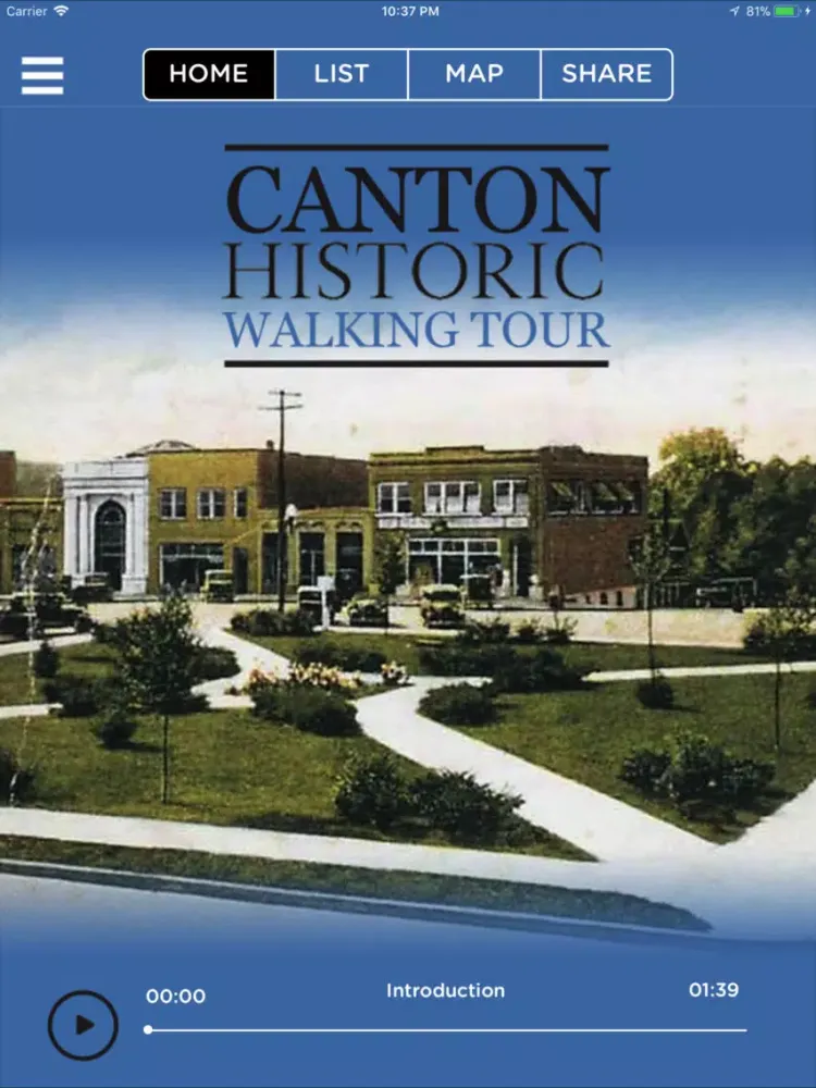 Capturas de tela do Canton Historic Walking Tour iPad 