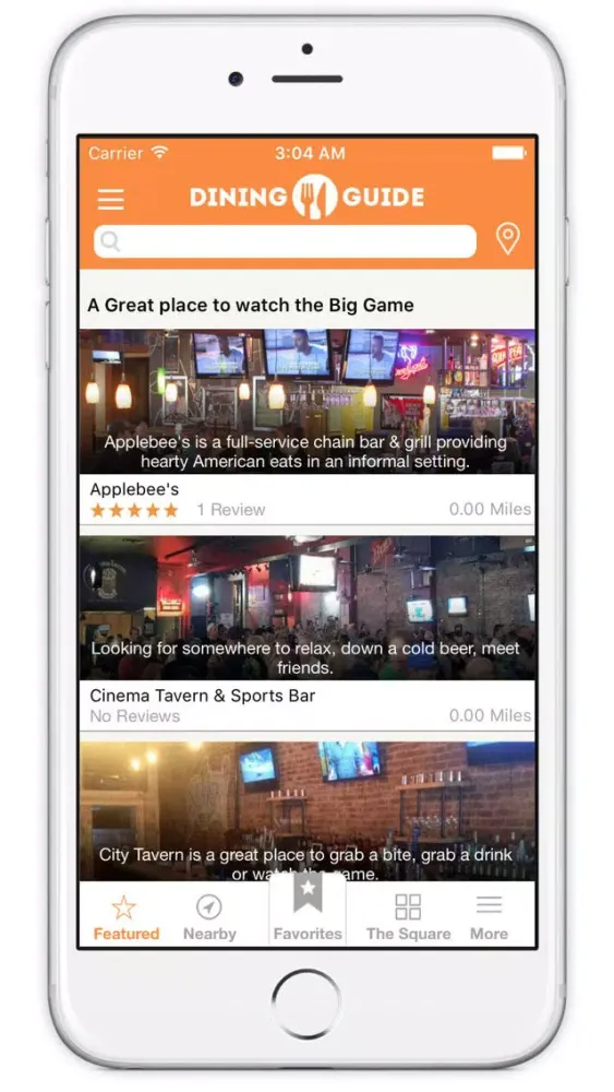 Carrollton Area Dining Guide 스크린샷