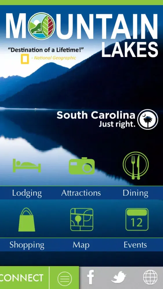 Ảnh chụp màn hình của Discover Oconee County South Carolina