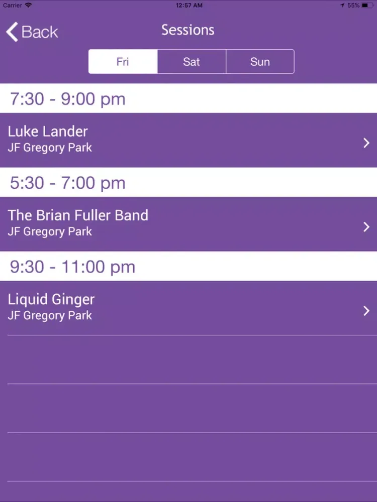 Screenshot di Great Ogeechee Seafood Fest iPad 