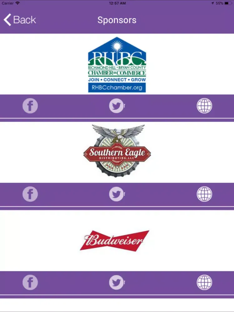 Screenshot di Great Ogeechee Seafood Fest iPad 