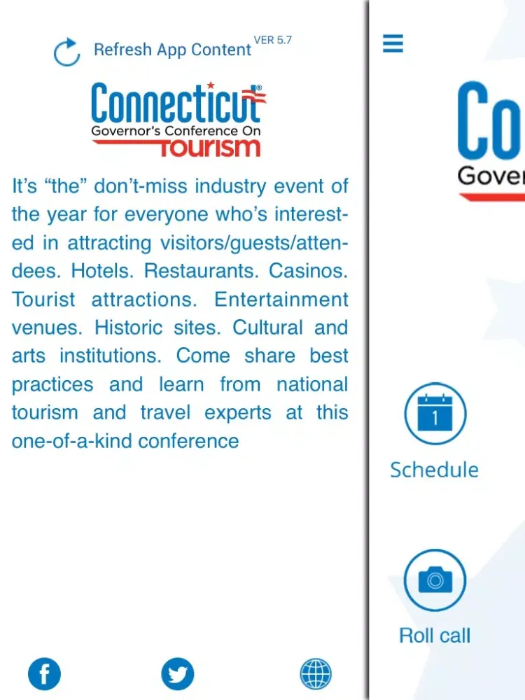 The Connecticut Conference on Tourism iPad  স্ক্রিনশট