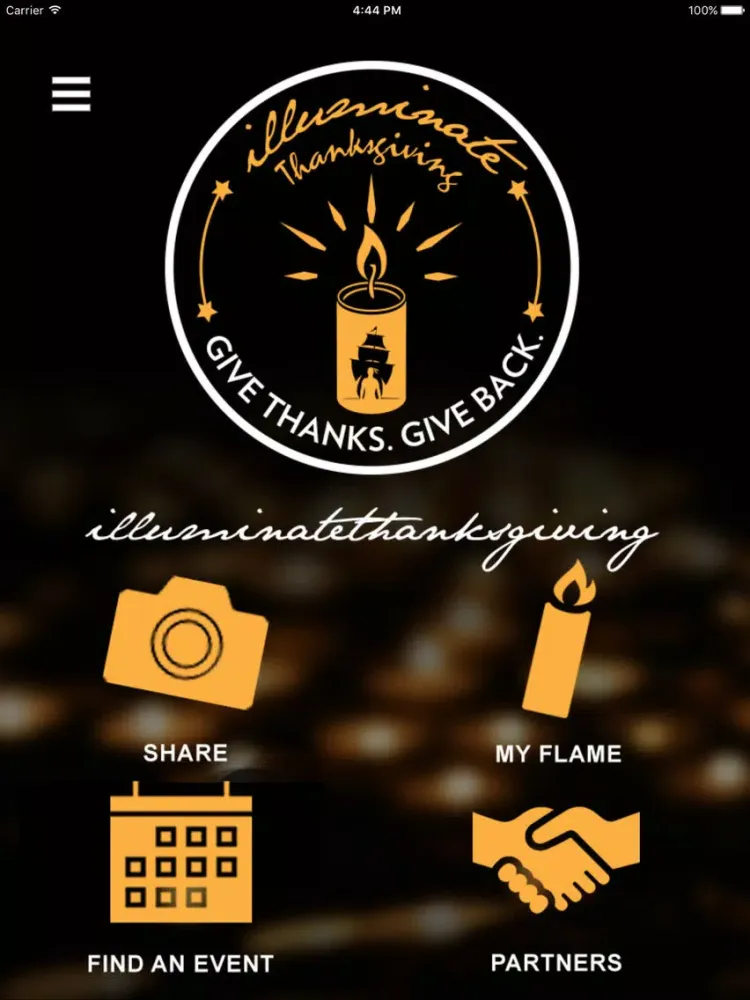 Capturas de pantalla de Illuminate Thanksgiving 2016 iPad 