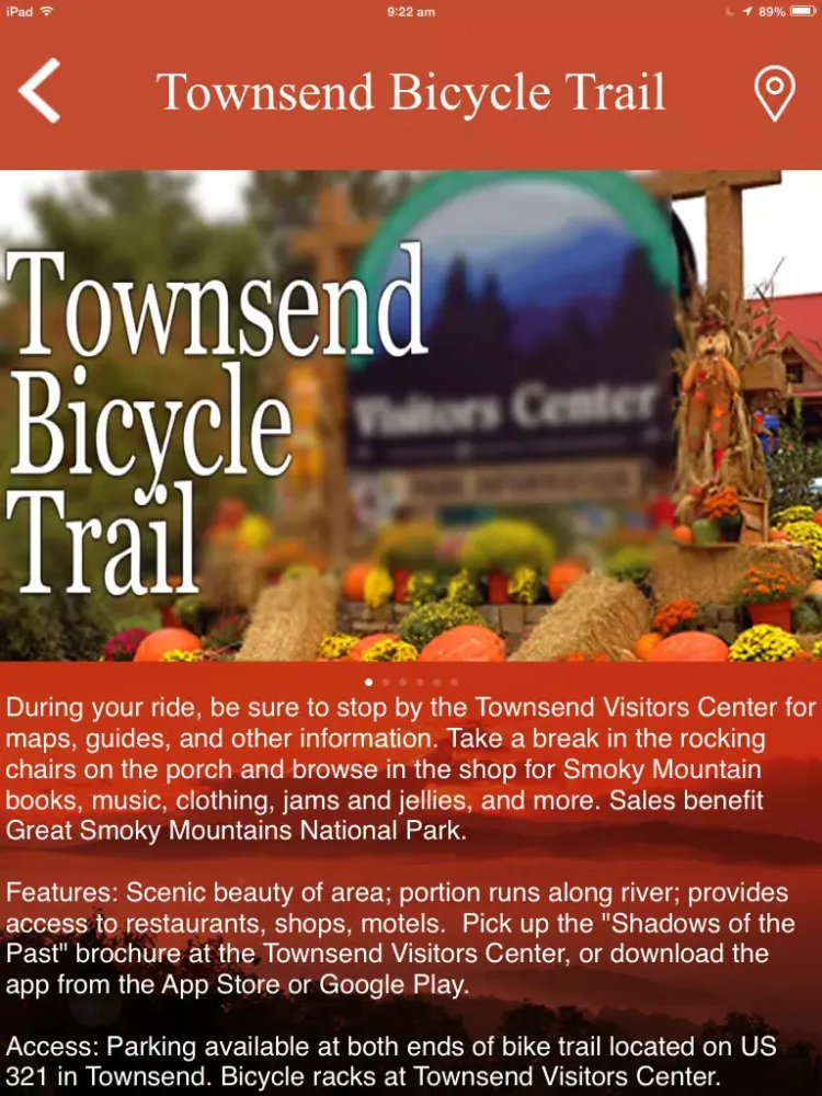 تصاویر Hiking & Biking The Smoky Mountains iPad 