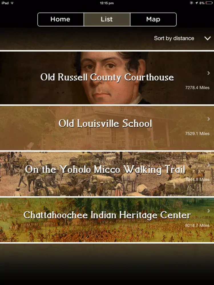 Captures d'écran de Creek Heritage Trail iPad 