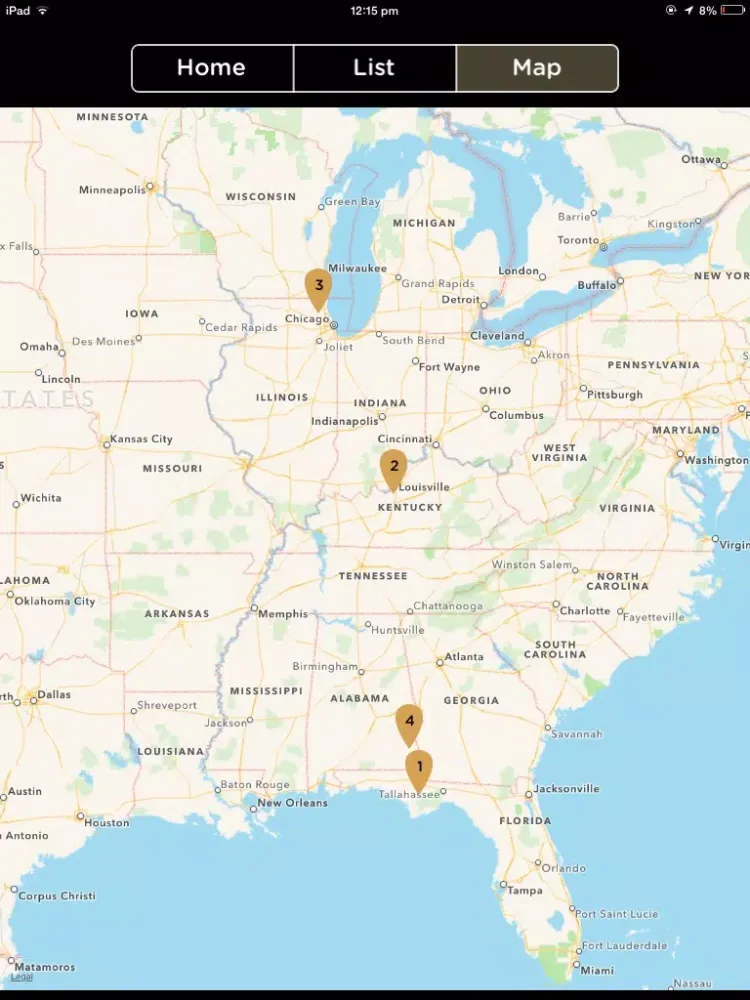 Captures d'écran de Creek Heritage Trail iPad 
