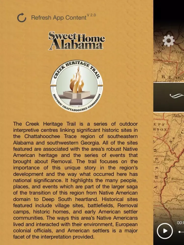 Captures d'écran de Creek Heritage Trail iPad 