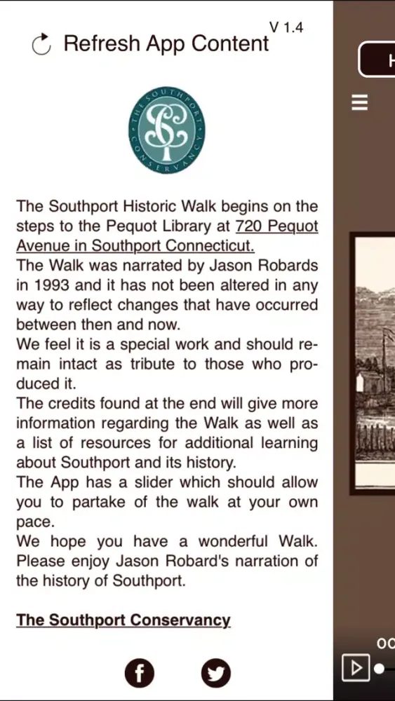 Southport Historic Walking Tour سکرین شاٹس
