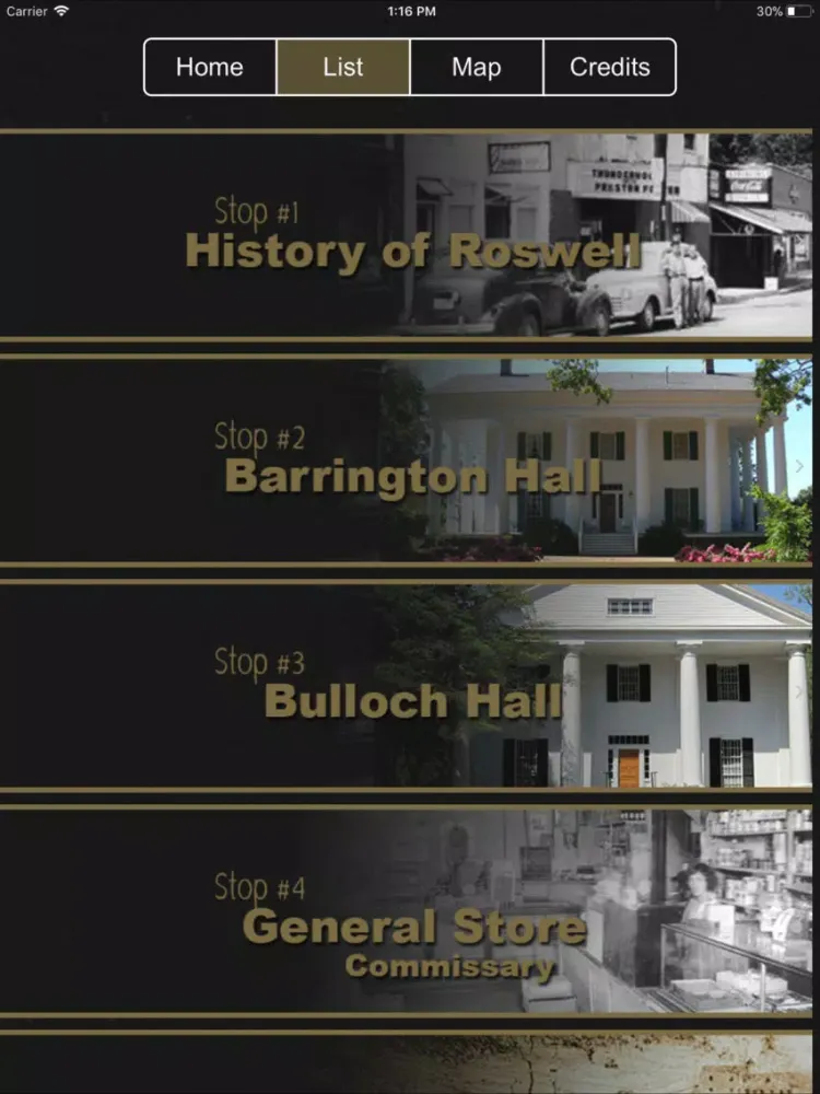 Roswell Mills and Civil War iPad 应用截图