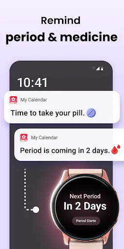 Period Calendar Period Tracker应用截图