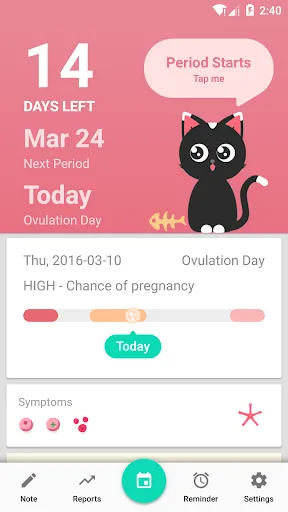 Period Calendar Pro Screenshots