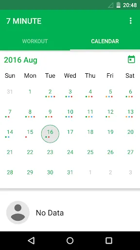 7 Minute Workout Screenshots