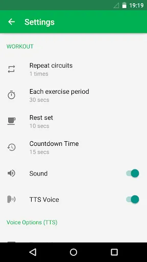 7 Minute Workout Screenshots