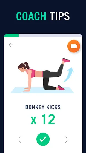 Captures d'écran de 30 Day Fitness Challenge