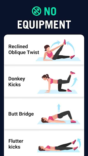 Captures d'écran de 30 Day Fitness Challenge