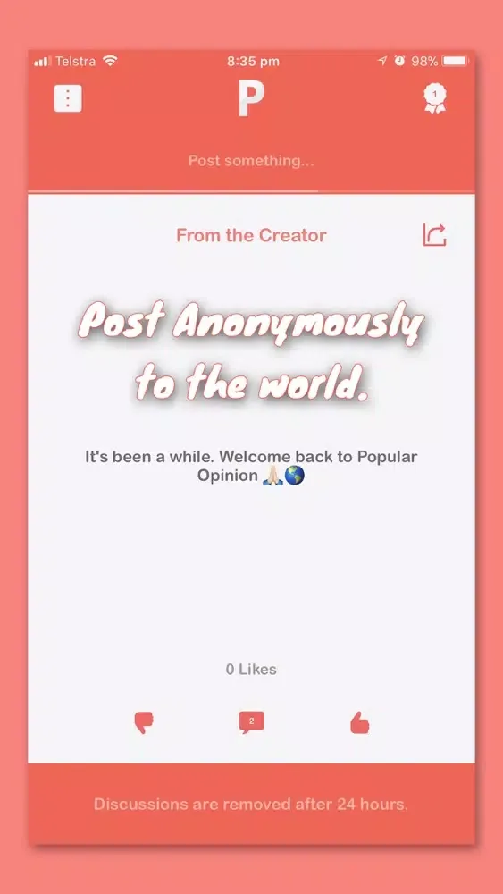 Popular Opinion应用截图