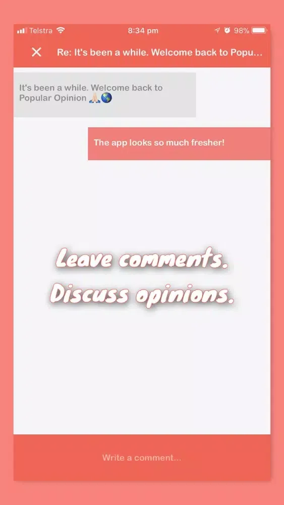 Popular Opinion应用截图
