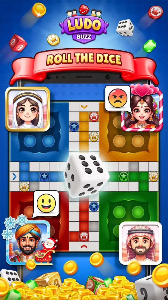 ภาพหน้าจอของ Ludo Buzz