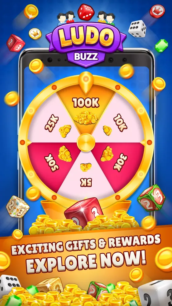 ภาพหน้าจอของ Ludo Buzz